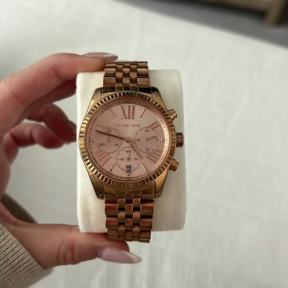 Rose Gold Michael Kors Watch